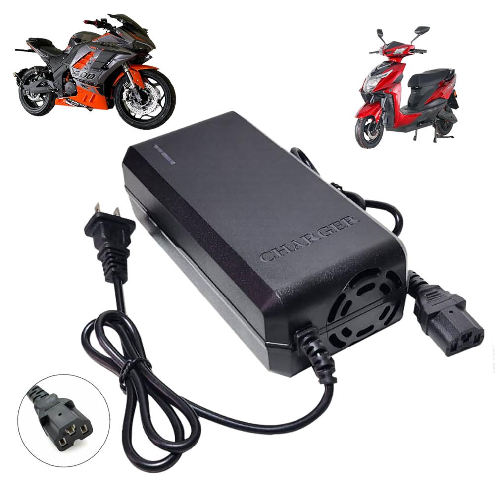 Cargador 72V 30Ah Para Moto Eléctrica con Batería Plomo Acido