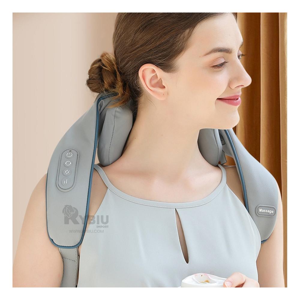 Masajeador para Bienestar Corporal en Gris Y+Regalo Stickers