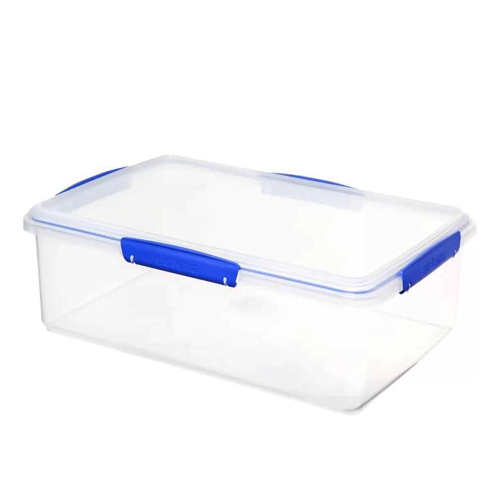 Hermetico Sistema 7L Rectangular Azul