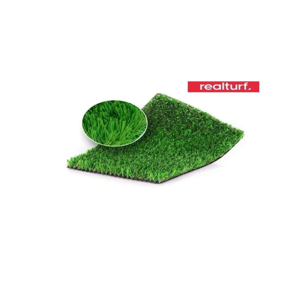 Grass Sintético Europeo Realturf Basic Plus 20 MM (2M X 1M) verde oscuro