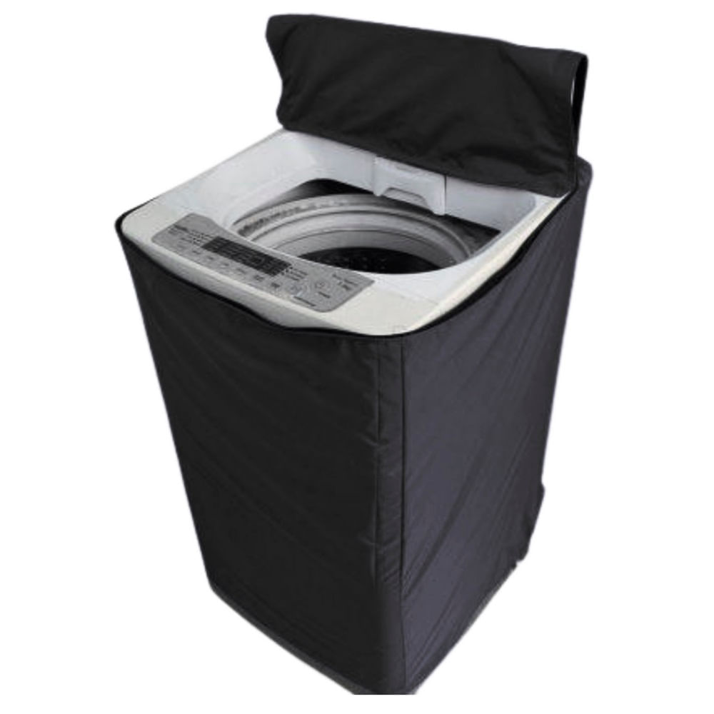 Funda Para Lavadoras Tela Delgada 10 - 15kg Negro
