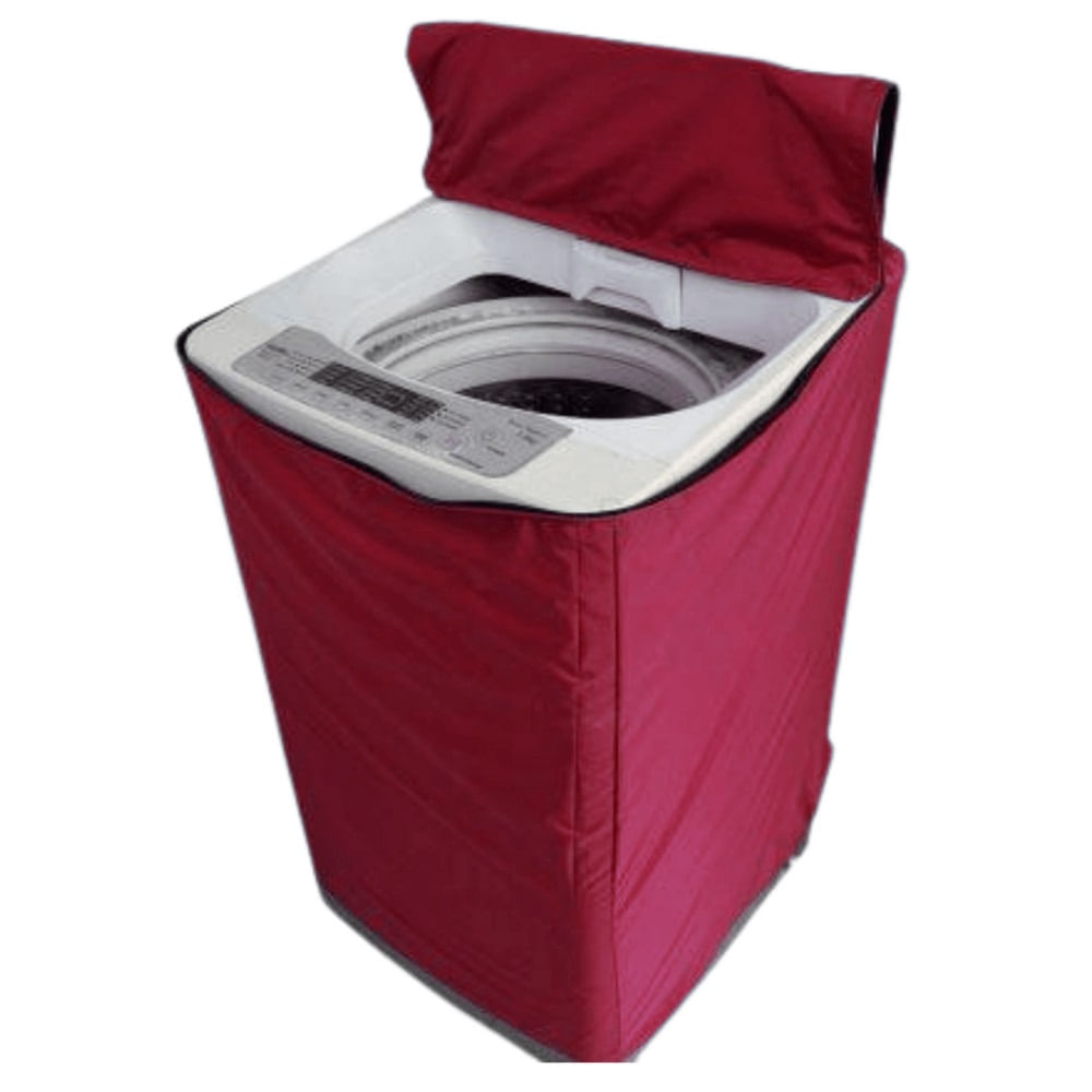 Funda Para Lavadoras Tela Delgada 10 - 15kg Guinda