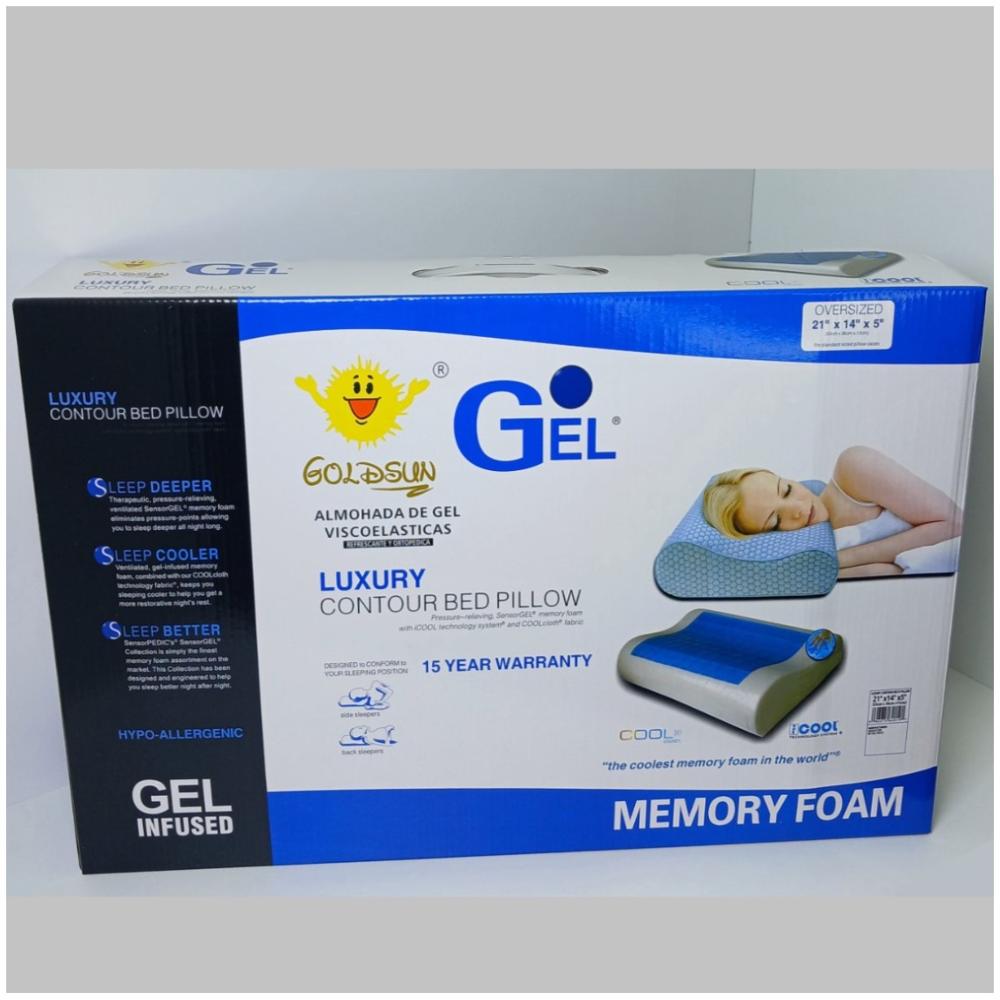 Almohada Cervical Viscoelástica Gel Tech