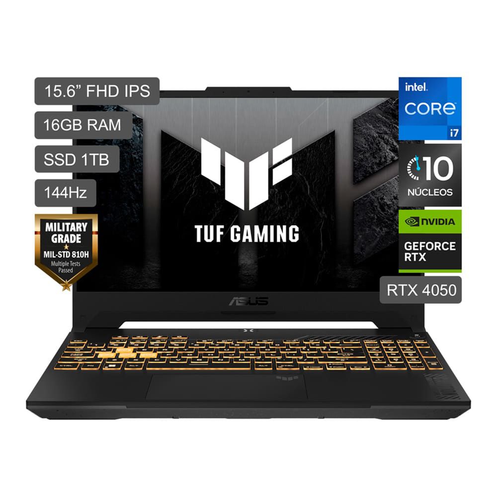 Laptop ASUS TUF Gaming F15 Intel® Core™ i7-13620H 1TB SSD 16GB RAM 15.6"" RTX 4050 (TGP 140W)