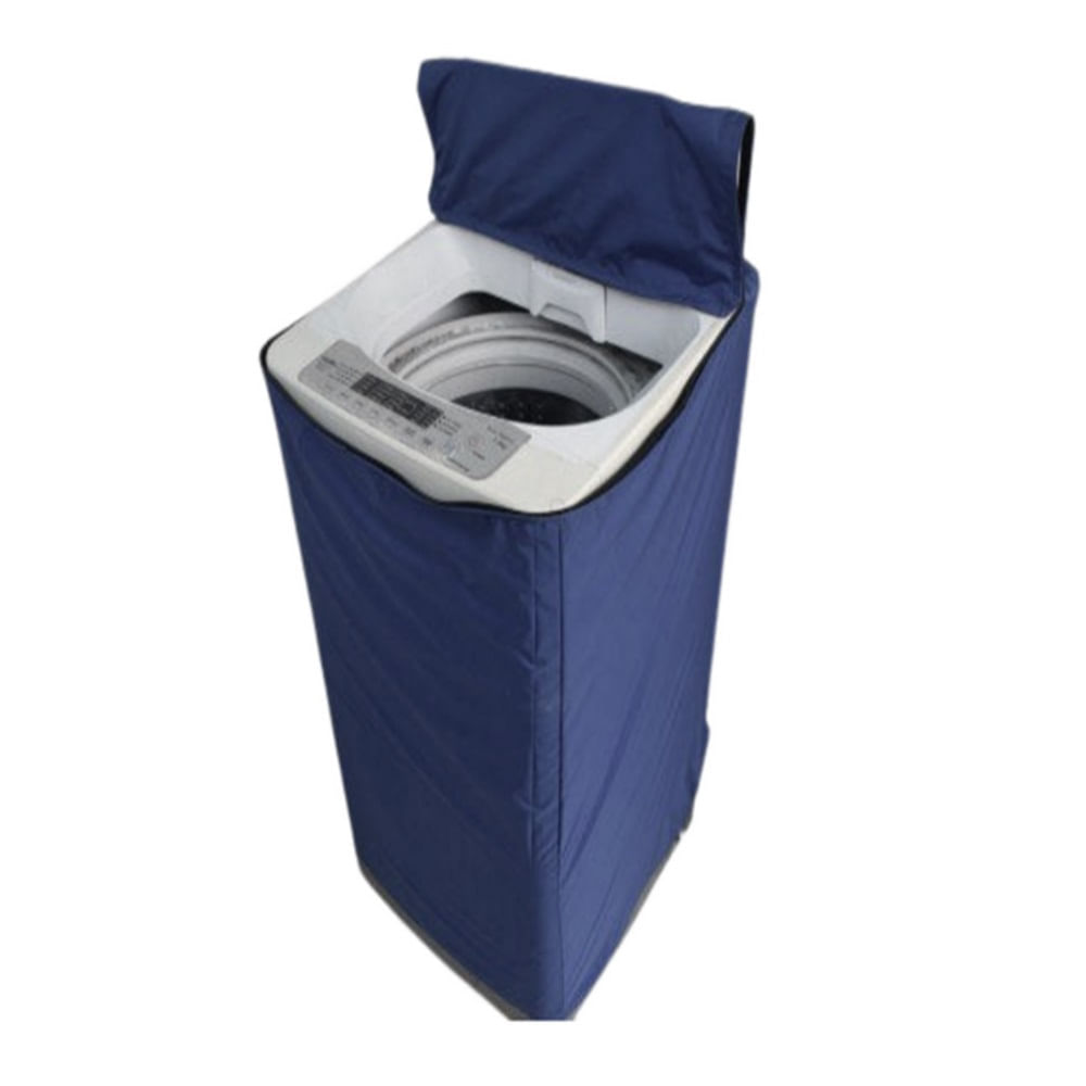 Funda Para Lavadoras Tela Gruesa 22kg Azul Marino