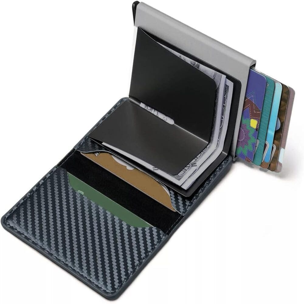 Billetera Elegante Blimblo Bloqueo contra lecturas RFID