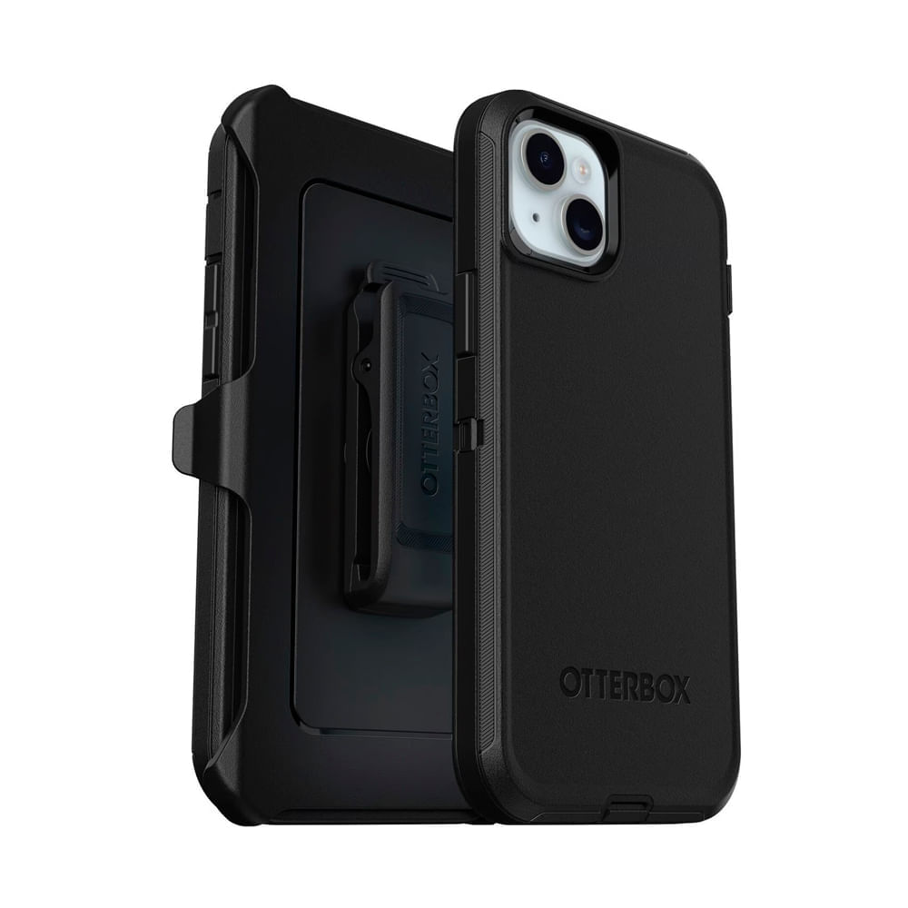 Funda Otterbox Defender para iPhone 15 Negro