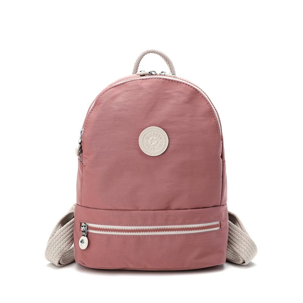 Mochila urbana mediana Mindesa rosado