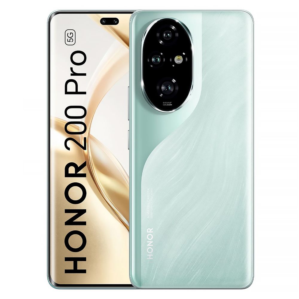 Celular HONOR 200 Pro 12GB+512GB Ocean Cyan