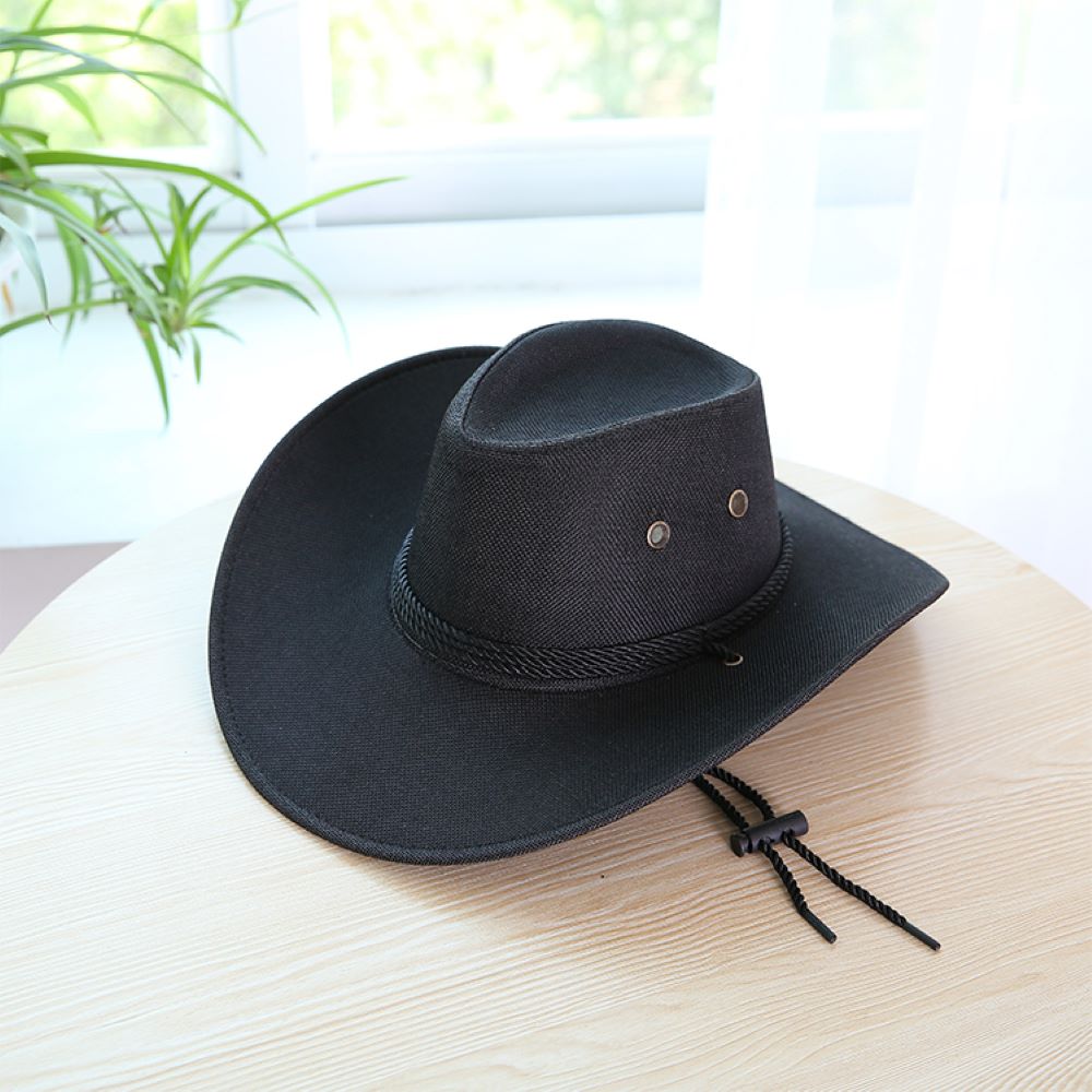 Sombrero Vaquero Modelo Antonio Negro 58 Cm
