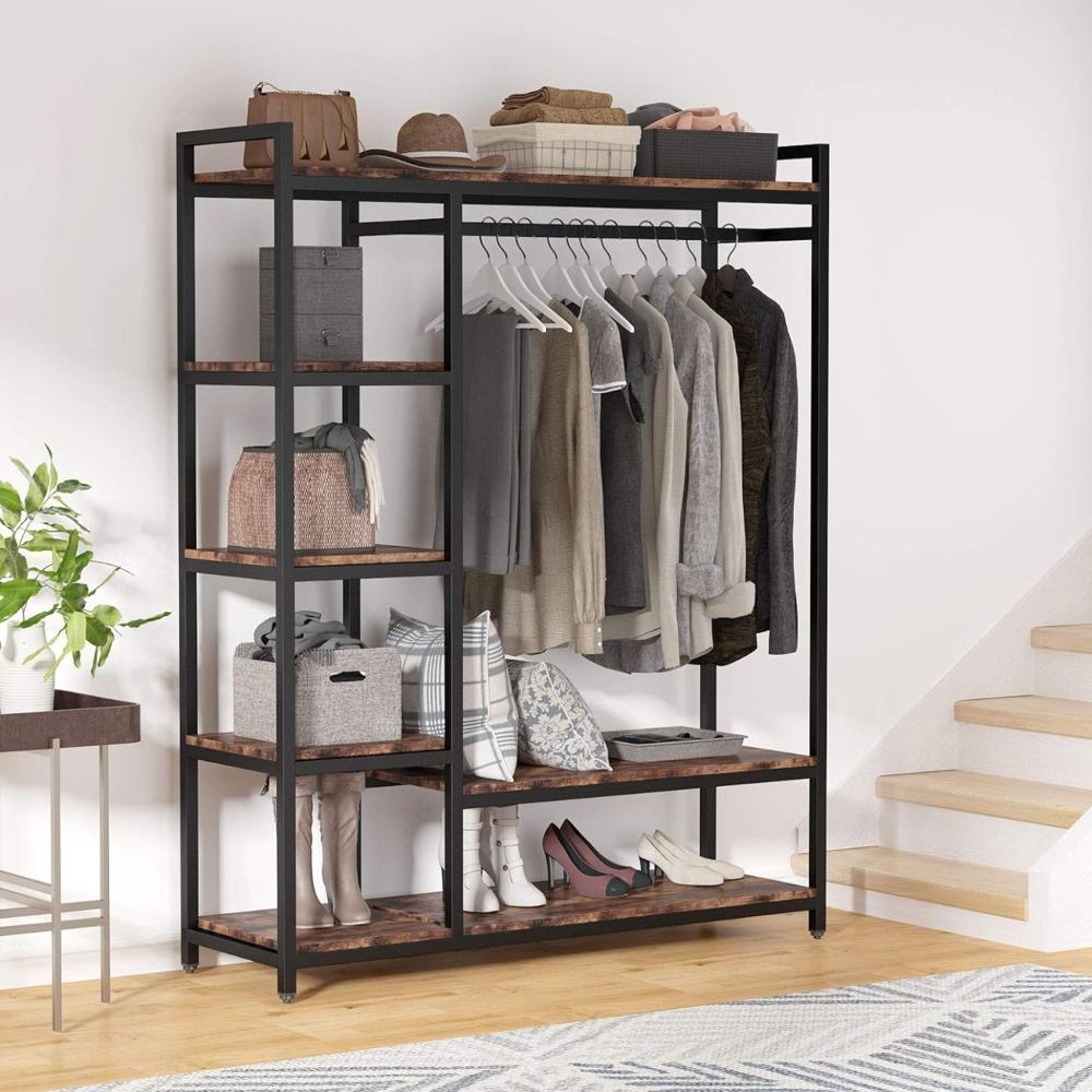 Ropero Granger Caramelo Estilo Industrial Coricha 