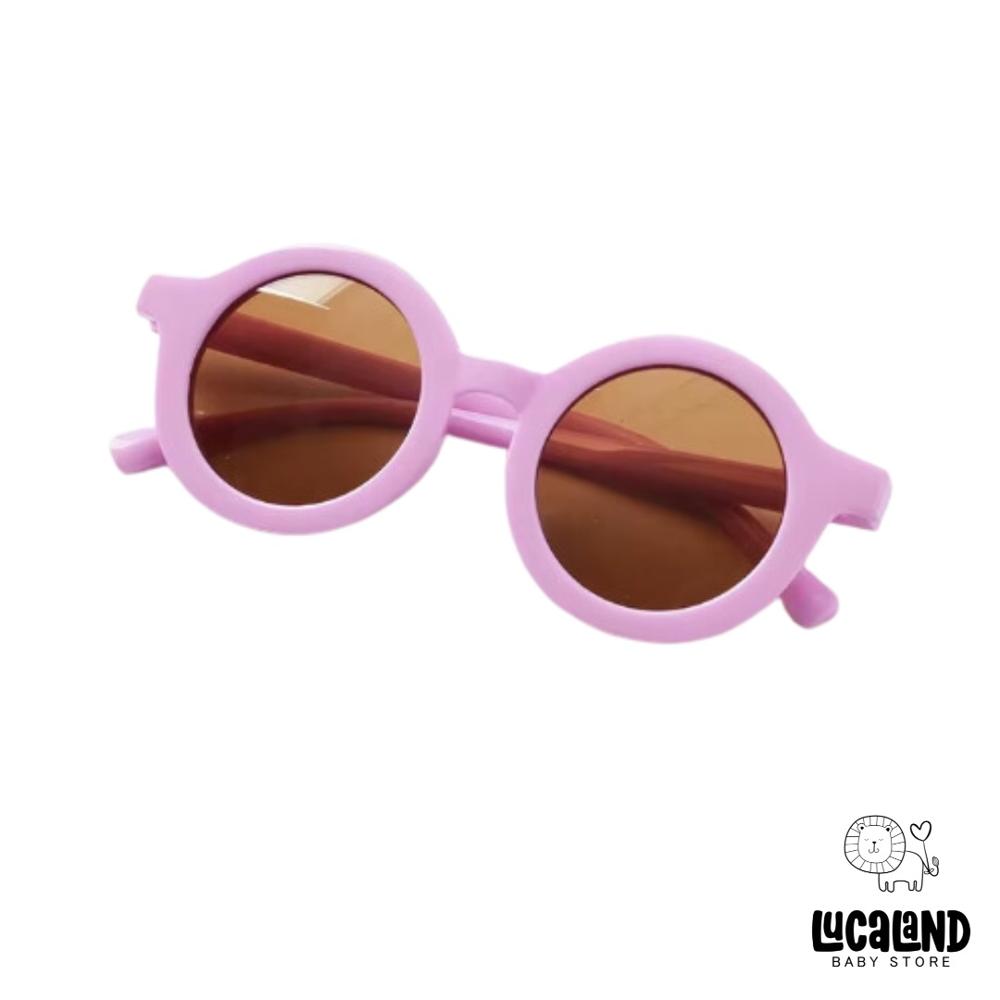 Lentes Lucaland circular lila