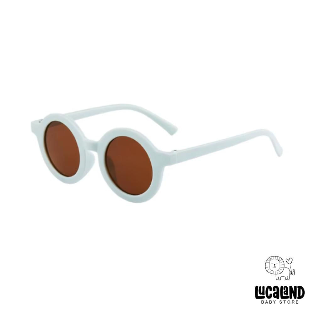 Lentes Lucaland circular celeste