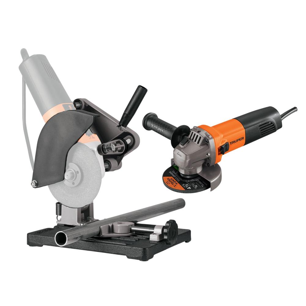Amoladora 4½" 800w + Soporte para Amoladora Truper 11025-102273