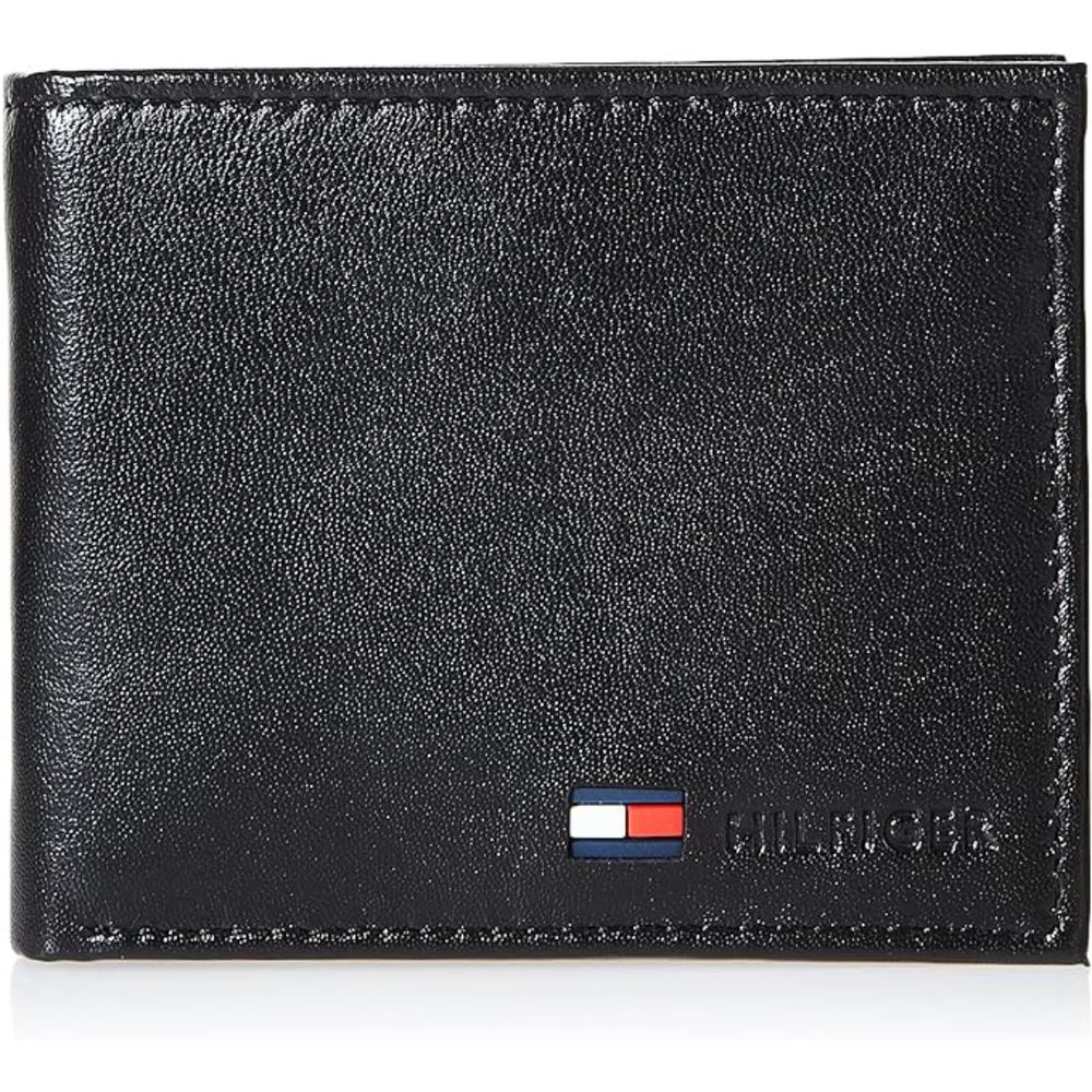Billetera con sencillera black Tommy Hilfiger