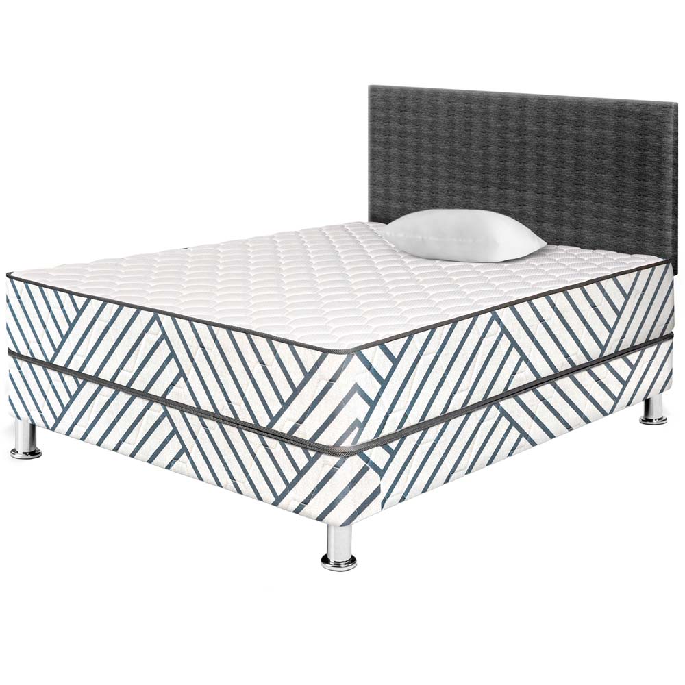 Dormitorio VIVA HOME Palmera Plus 1.5 Plazas + 1 Almohada + 1 Protector