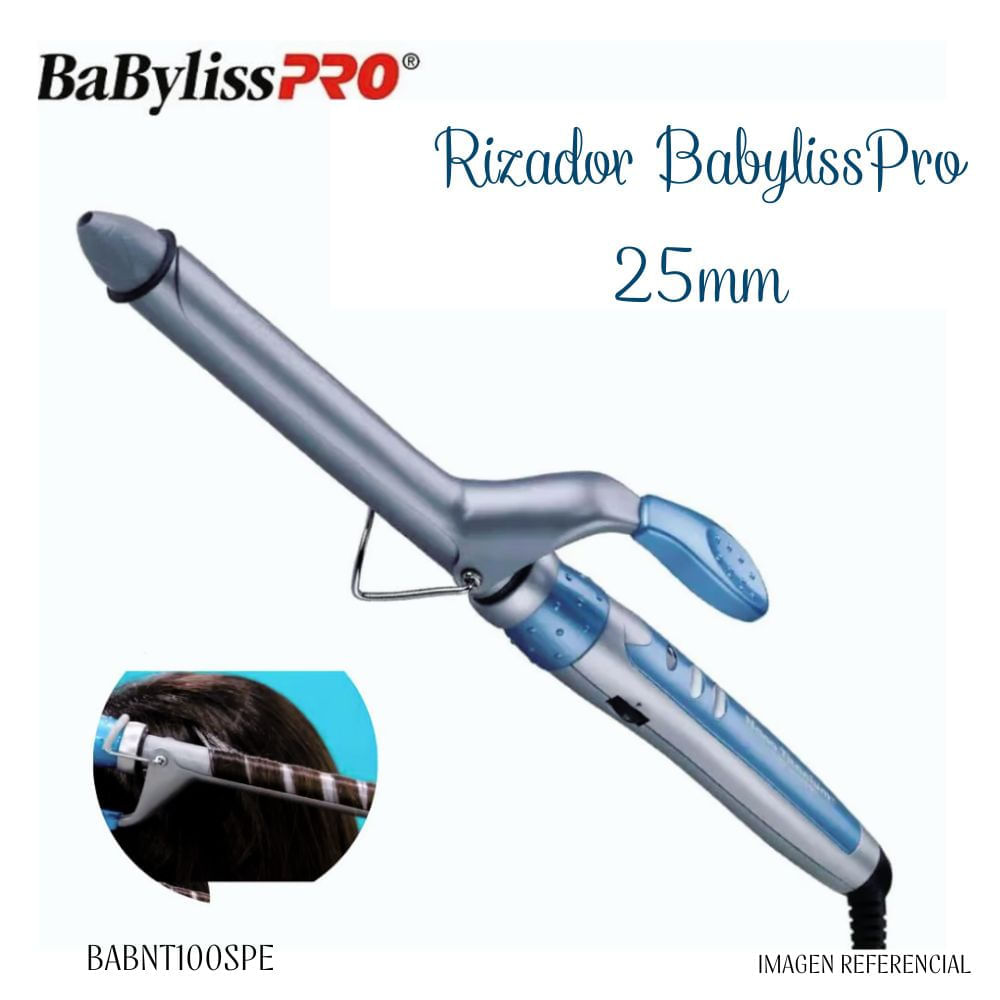 Rizador de Cabello BaBylissPRO Nano Titanium 25mm