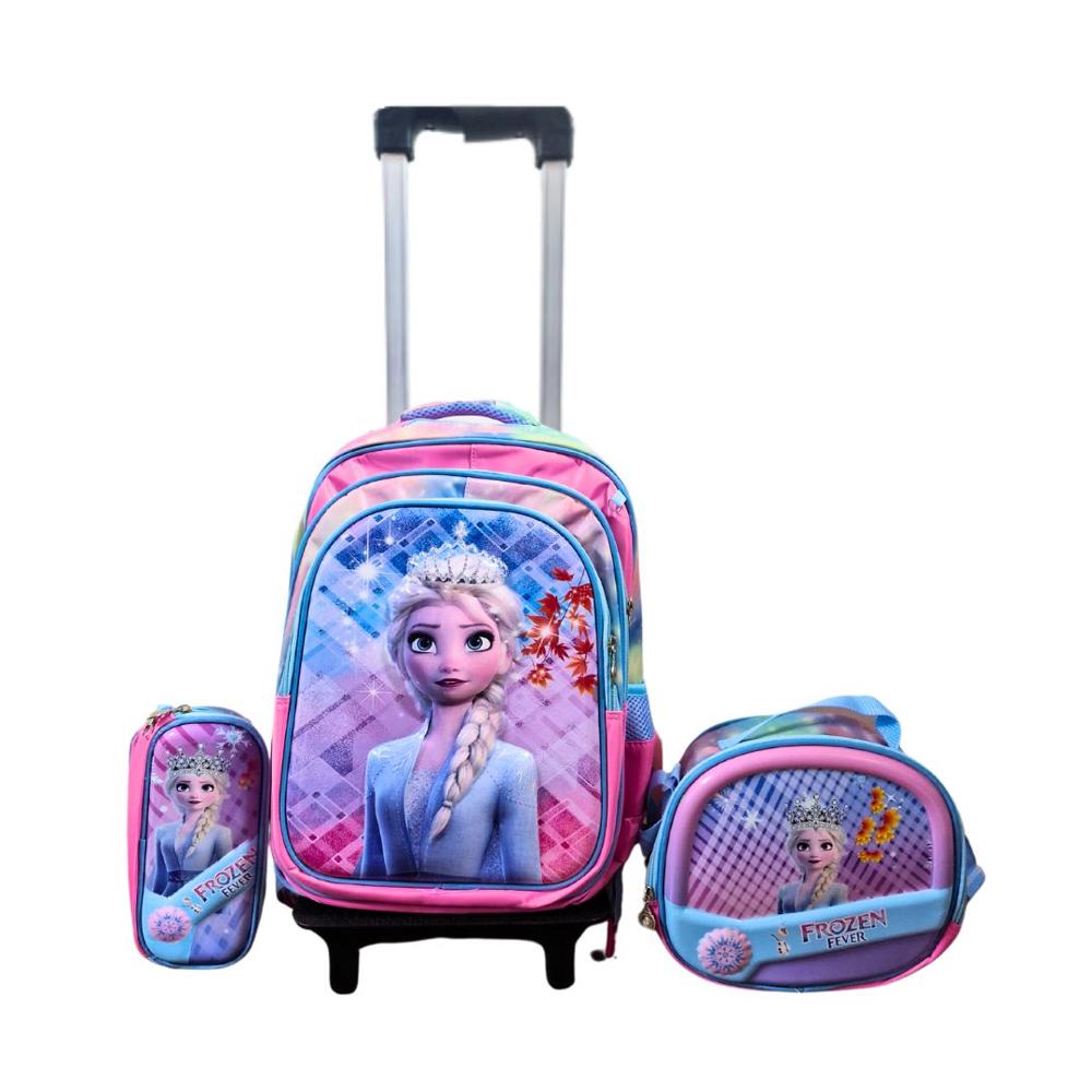 Mochila Infantil Mochilas De Rueditas De Frozen MOCHILA FROZEN CON