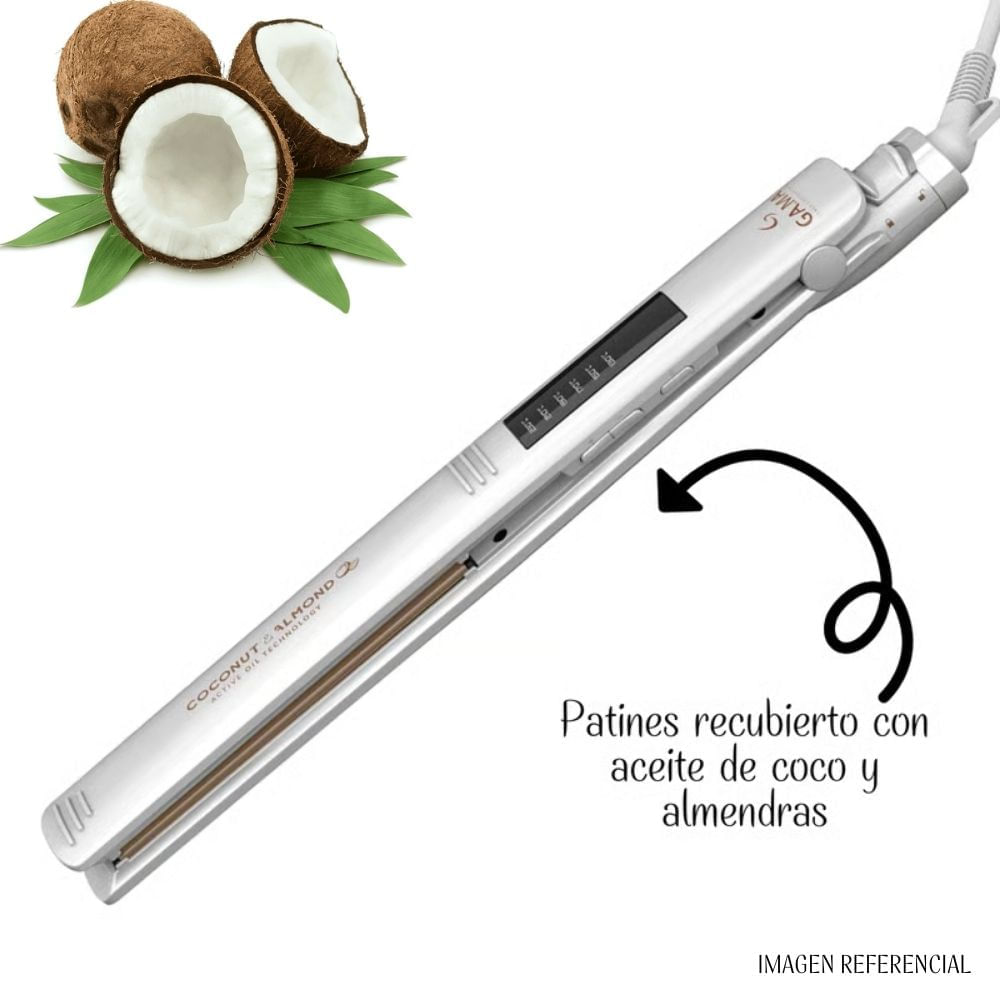 Plancha Alisadora Gama Coconut & Almond 230°C – Dig.