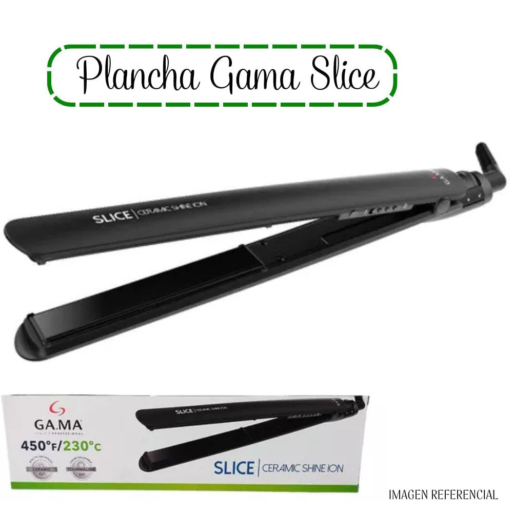 Plancha Alisadora de Cabello Slice Gama 2737