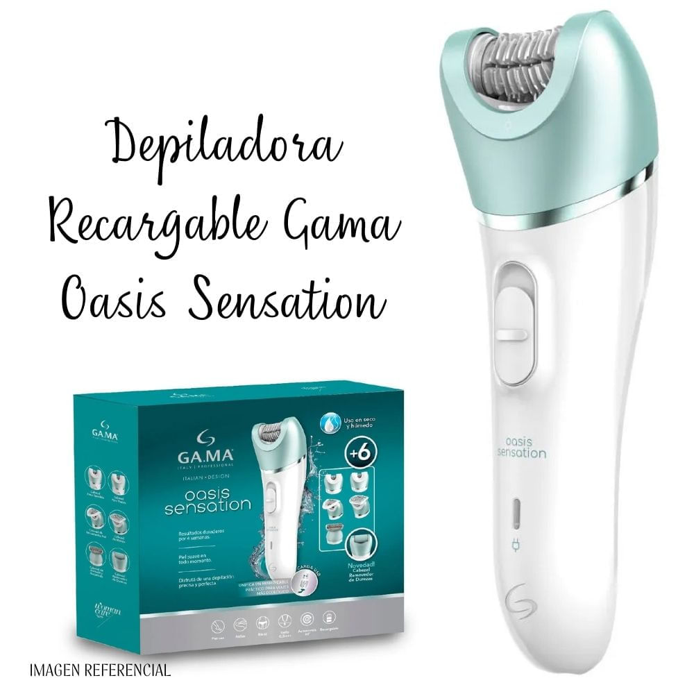 Depiladora Gama Inalámbrica Oasis Sensation