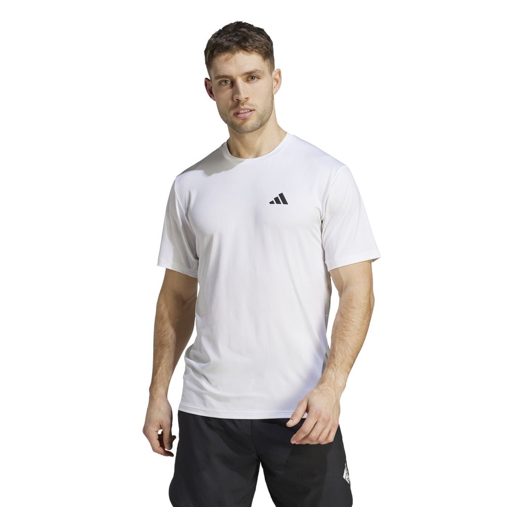 Polo Deportivo Adidas Hombre Tr-Es Stretch T Ij7020 Blanco