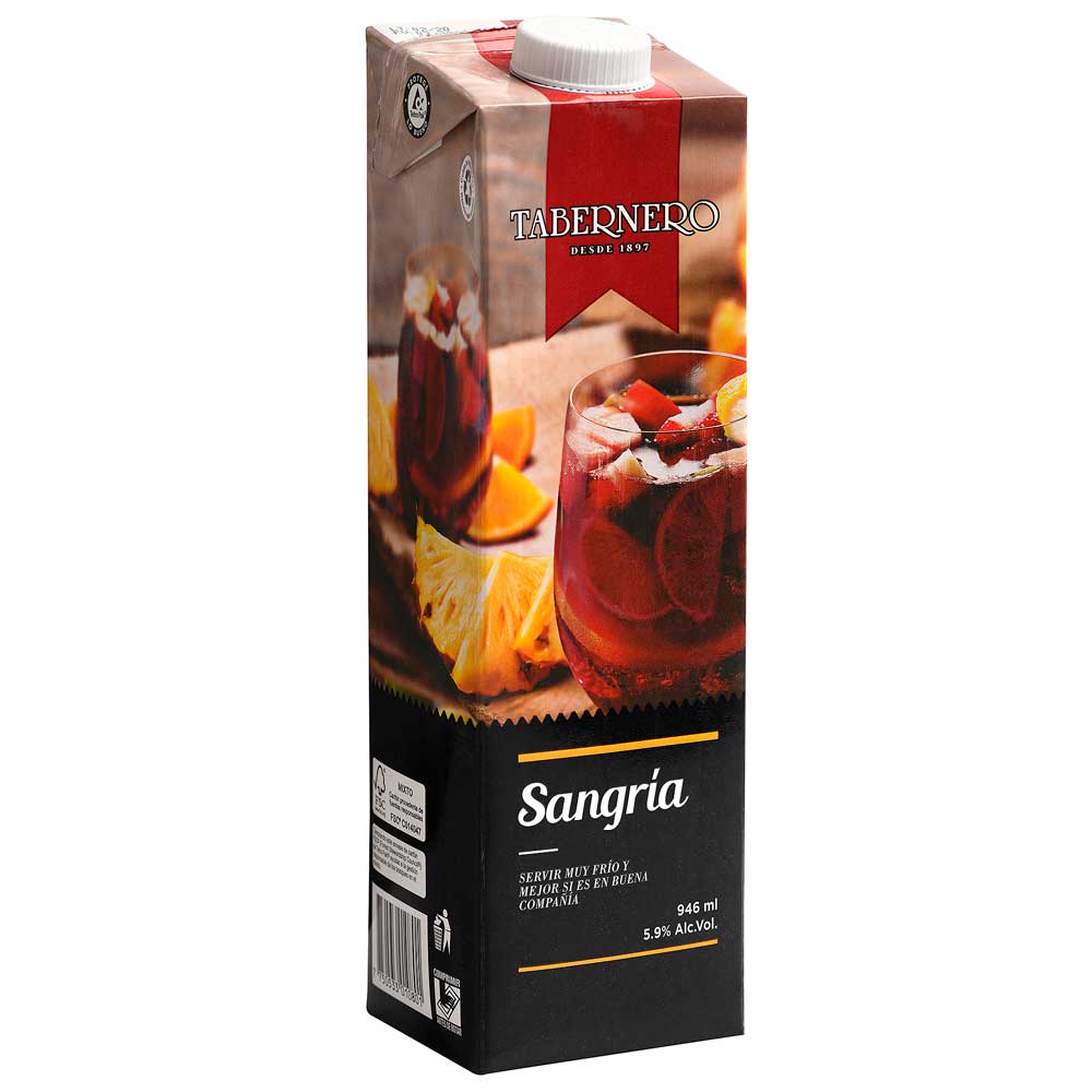Sangría TABENERO Blend Tetrapack Caja 946ml