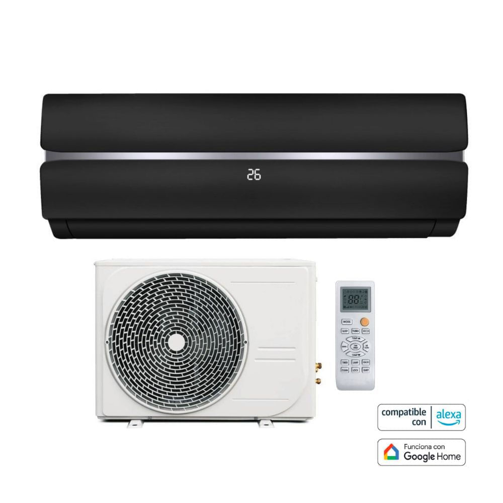 Aire Acondicionado Split 18000 BTU Orange Inverter Wifi Frío/Calor Negro