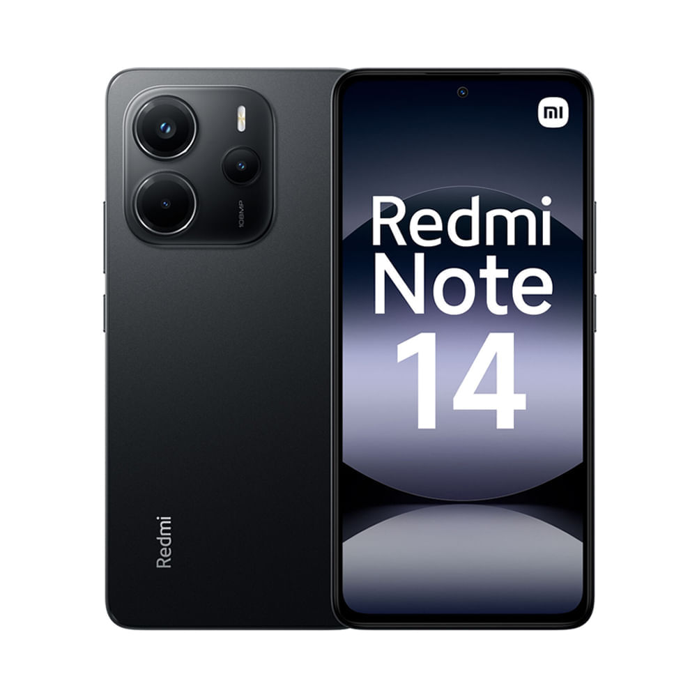 Xiaomi Redmi Note 14 4G 256GB 8GB Ram Color Negro medianoche