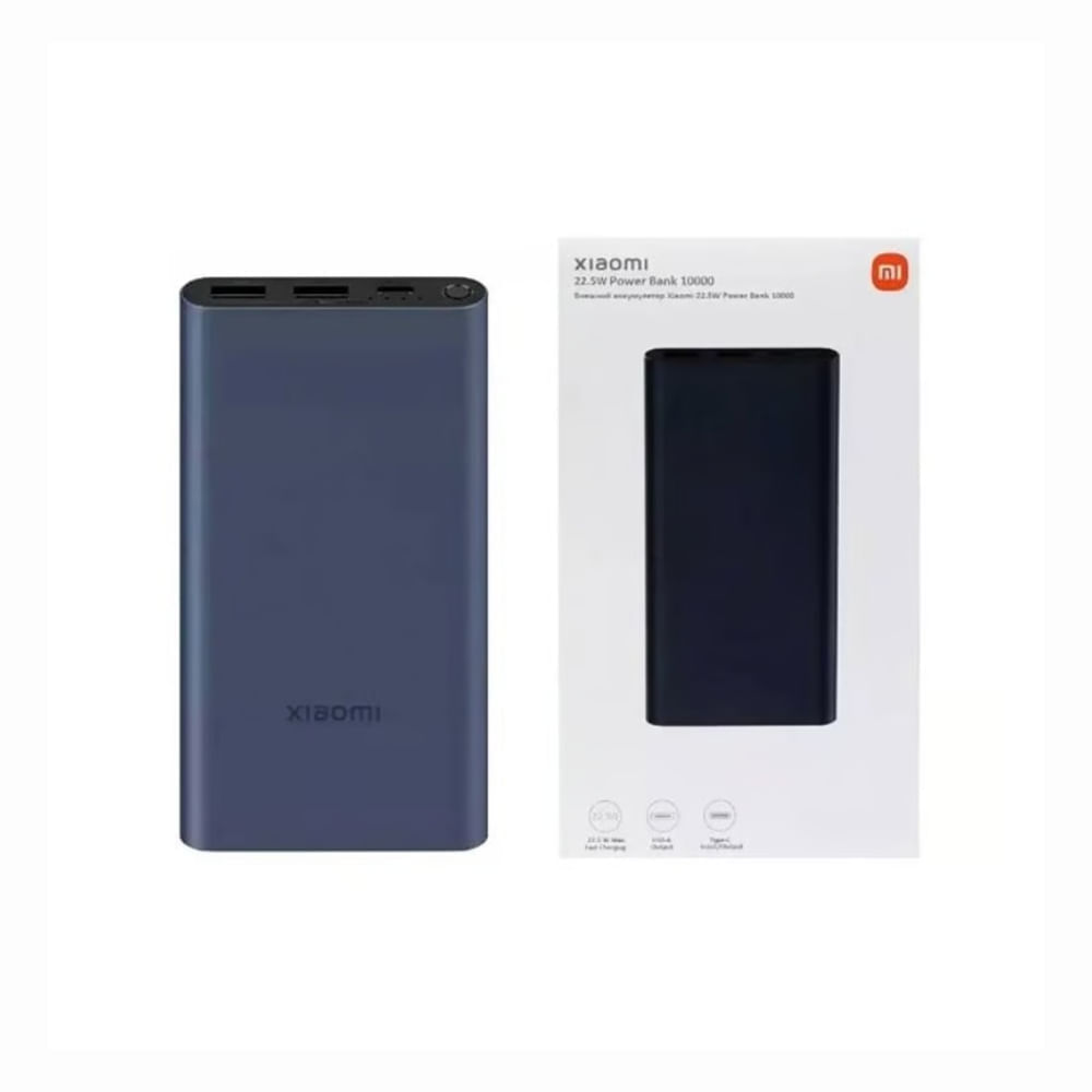 Xiaomi Power Bank 10000 mAh 22.5W Carga Rapida