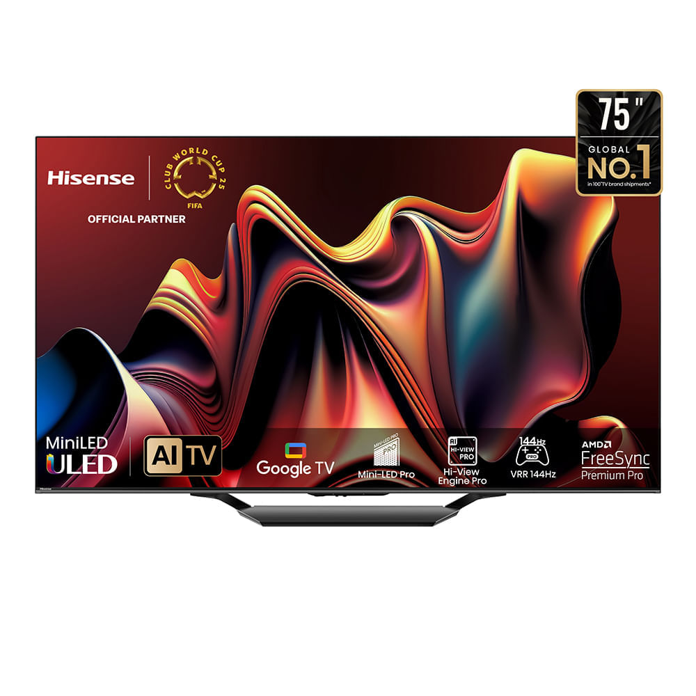 Televisor Hisense 75"" 75U7N ULED MINI-LED 4K UHD Google Tv