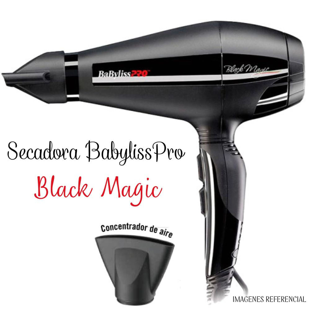 Secadora Profesional BaBylissPRO Black Magic  2000 watts - B6400PE