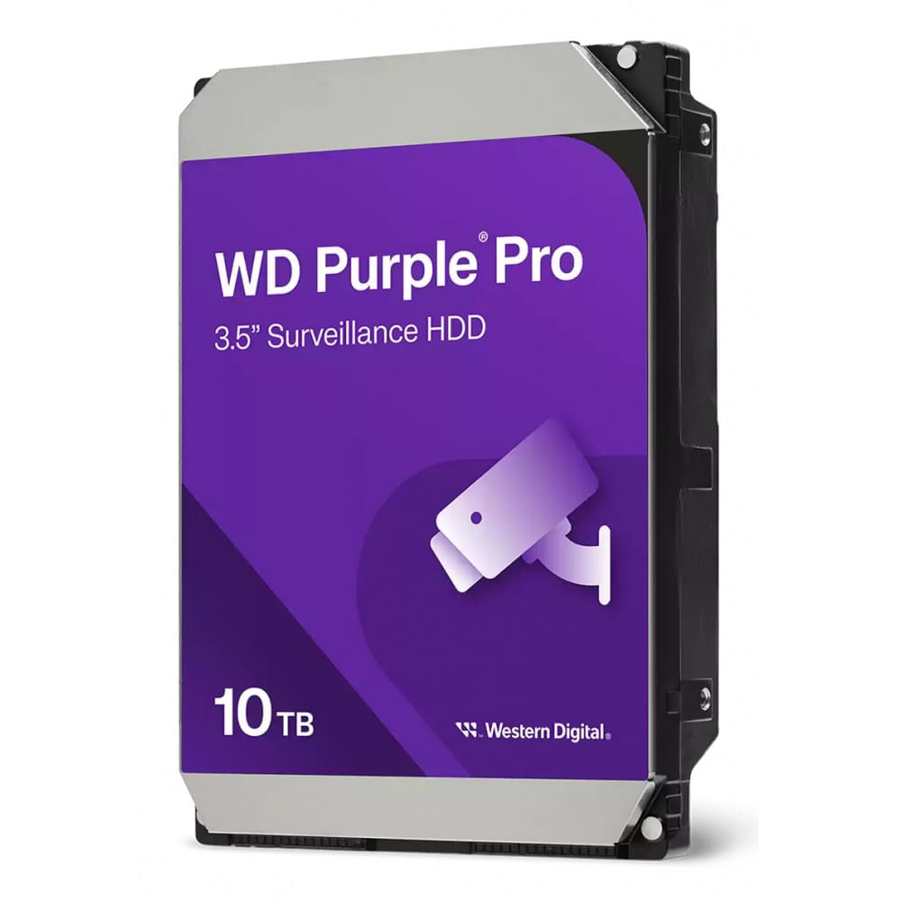 Disco Duro Western Digital Purple Pro 10TB SATA Cache 512MB 7200RPM WD102PURP