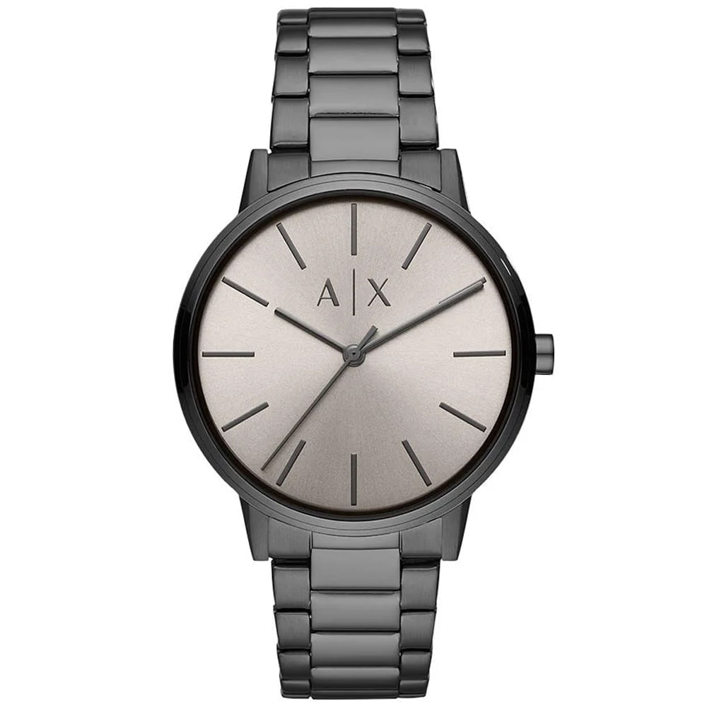Reloj Armani Exchange Cayde AX2722 Para hombre Acero Inoxidable Gris Gunmetal