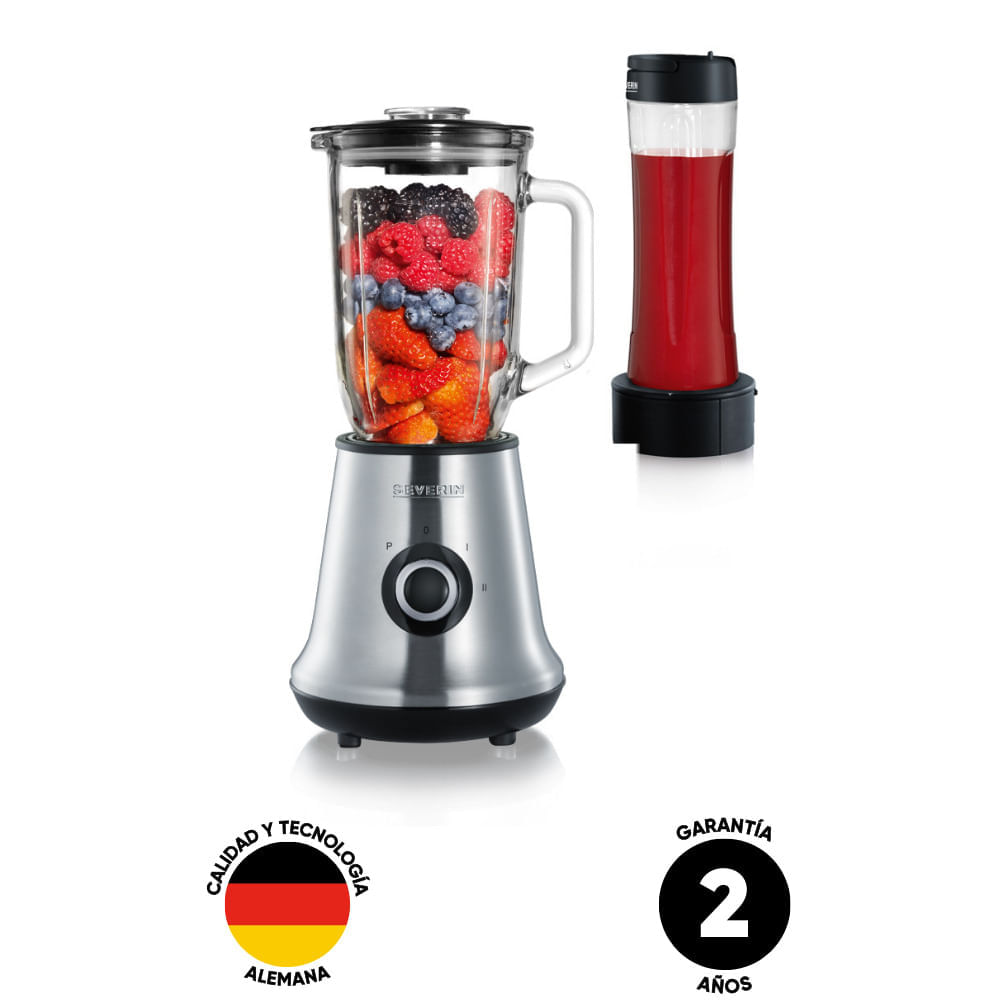 Batidora de vaso con Smoothie Mix & Go SM 3737