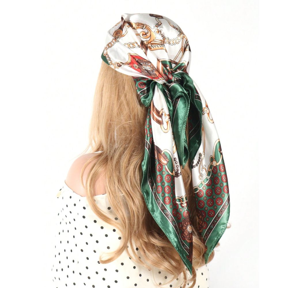 Pañoleta Bandana Pañuelo Silvanna de 90x90cm