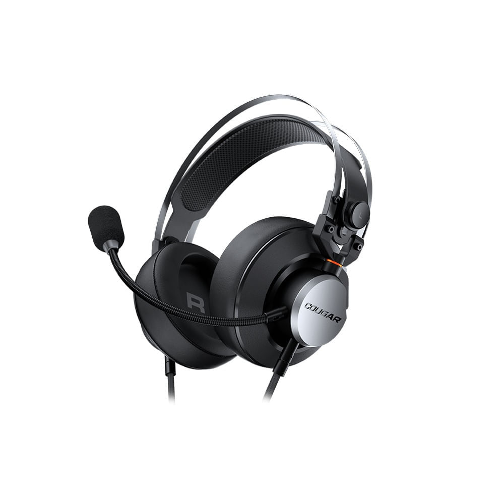 Audifonos Cougar VM410 Iron Negro 3.5 Gaming con Microfono 3H550P53N.0001