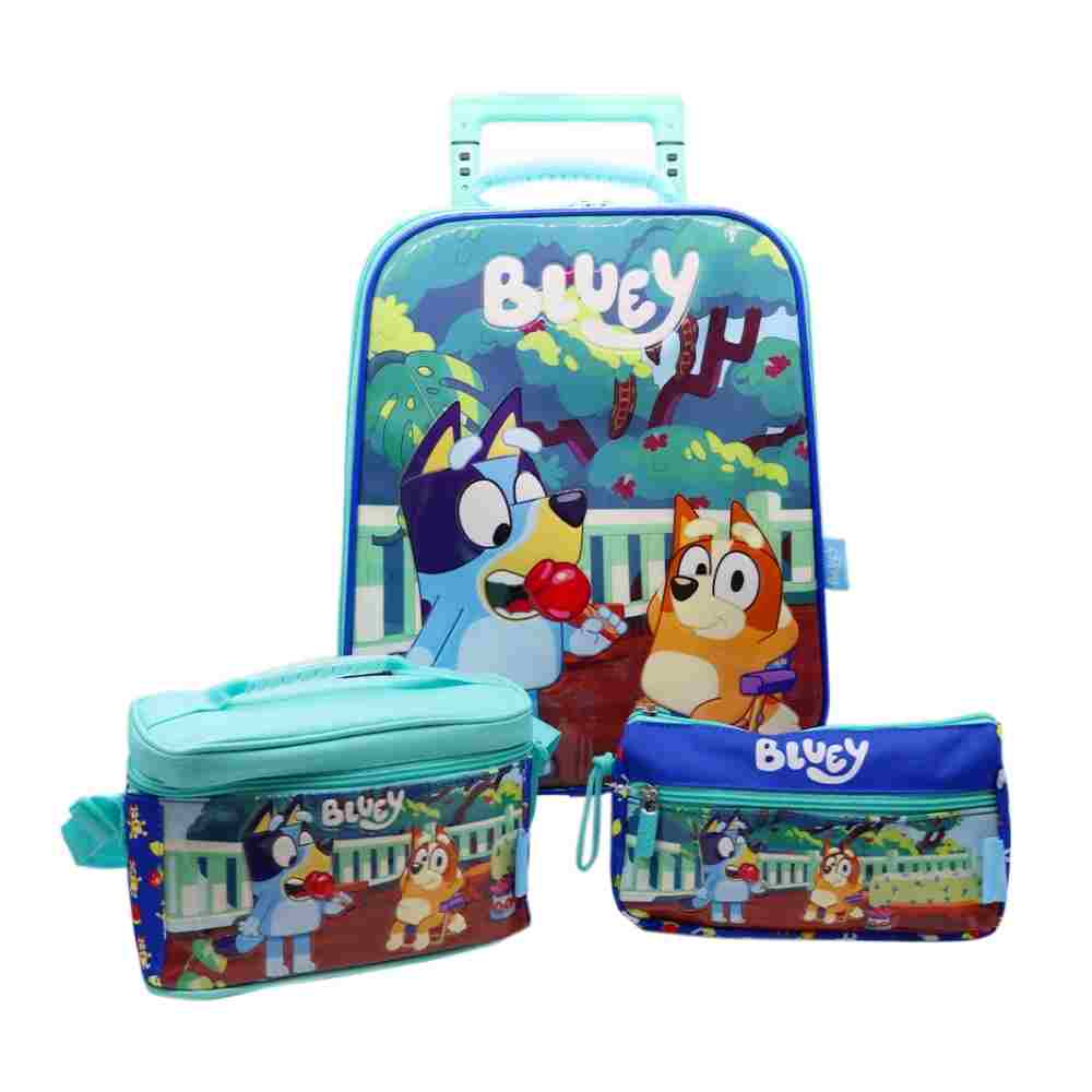 Pack Escolar Oficio Maleta + Lonchera + Cartuchera Bluey - Oechsle