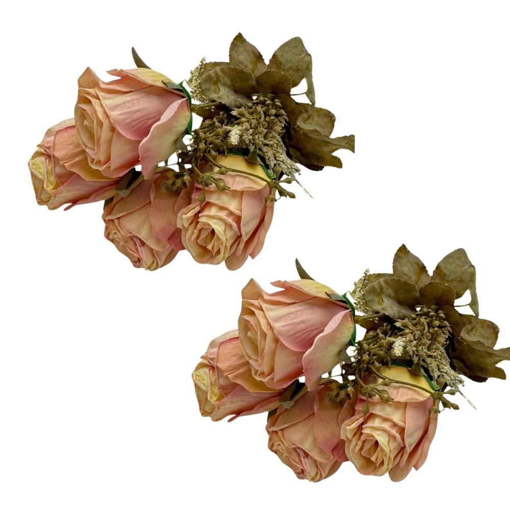 Pack de 2 Bouquets De Rosa En Boton 8221-ROS FLORIPASTORE