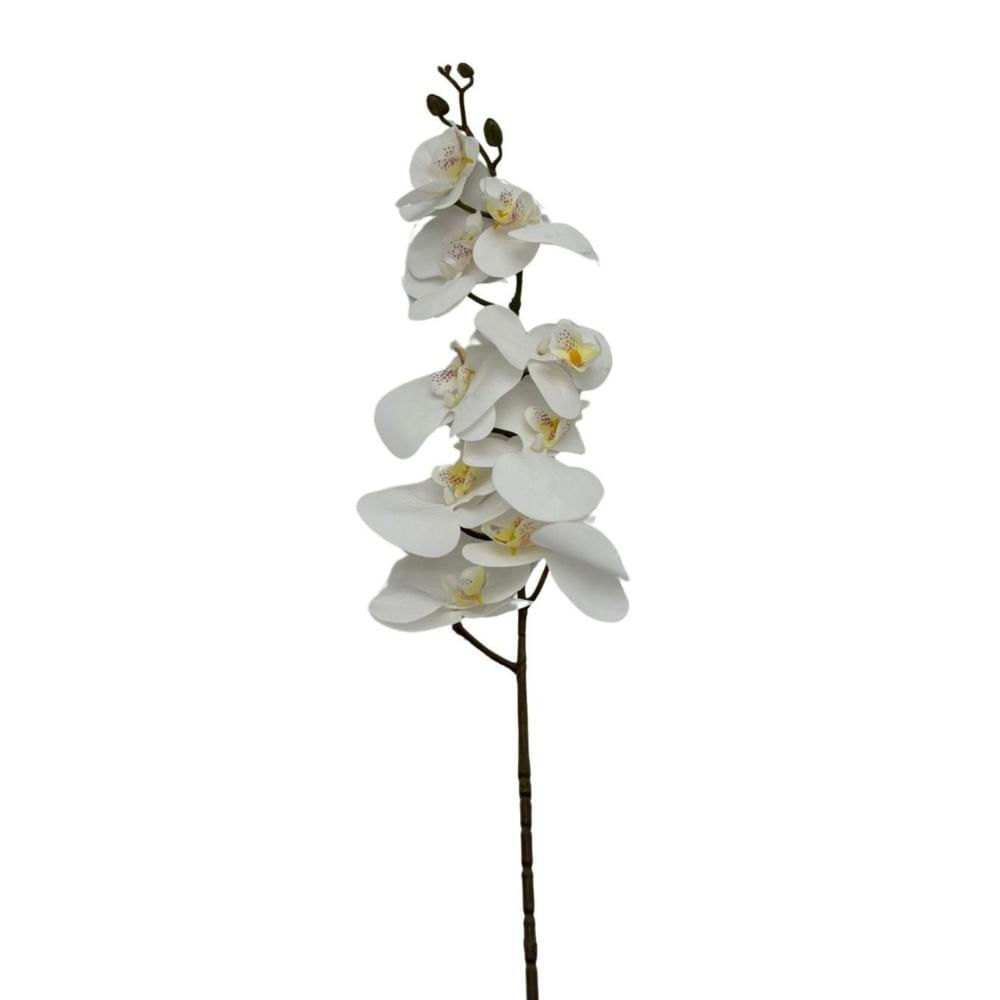 Orquidea Artificial con 9 Pétalos Silicona BG310035-1BL FLORIPASTORE