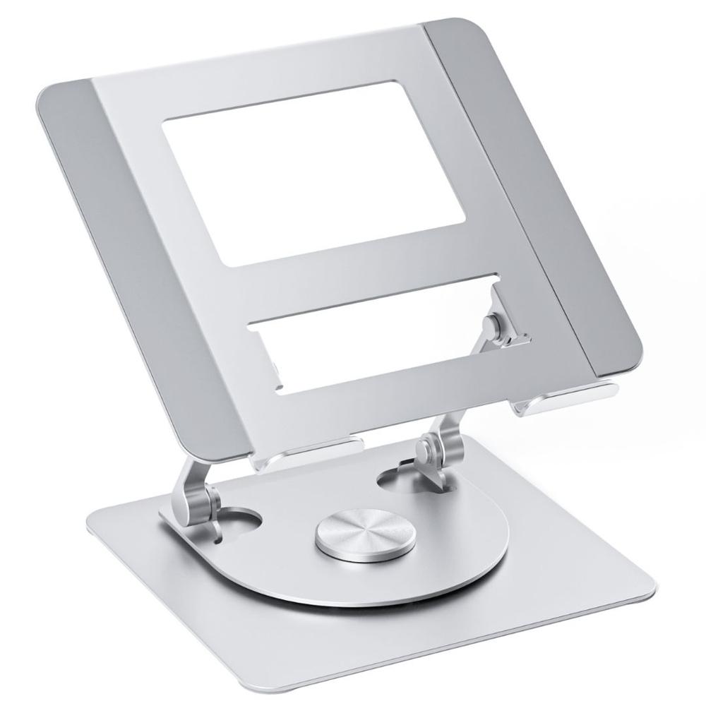 Soporte de Aluminio 360° BOSSNEY Laptop Tablets Soporta 30 KG BS-6805