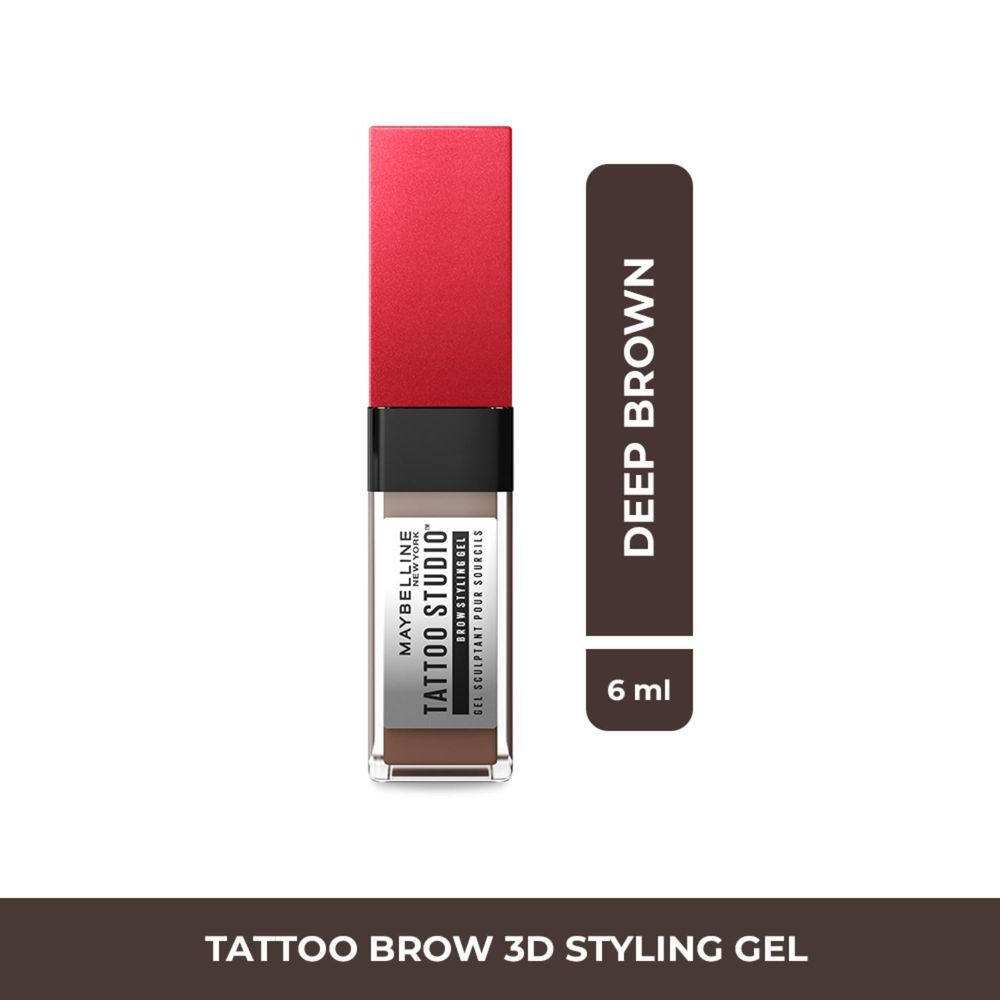 Gel De Cejas Maybelline Tatto Brow 3D Deep Brown