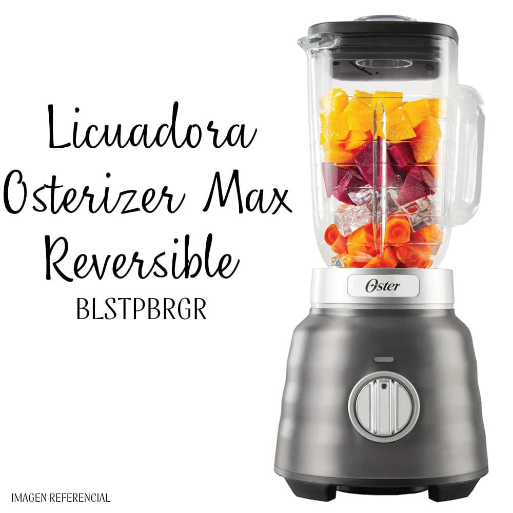 Licuadora Osterizer Max Reversible BLSTPBRGR- Negro