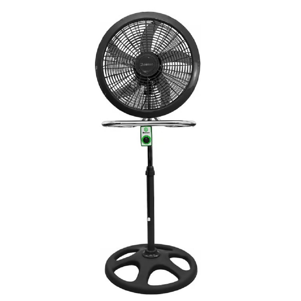 VENTILADOR 18"" DE 5 ASPAS, 3 EN 1 BOSSKO BK-8223VI NEGRO