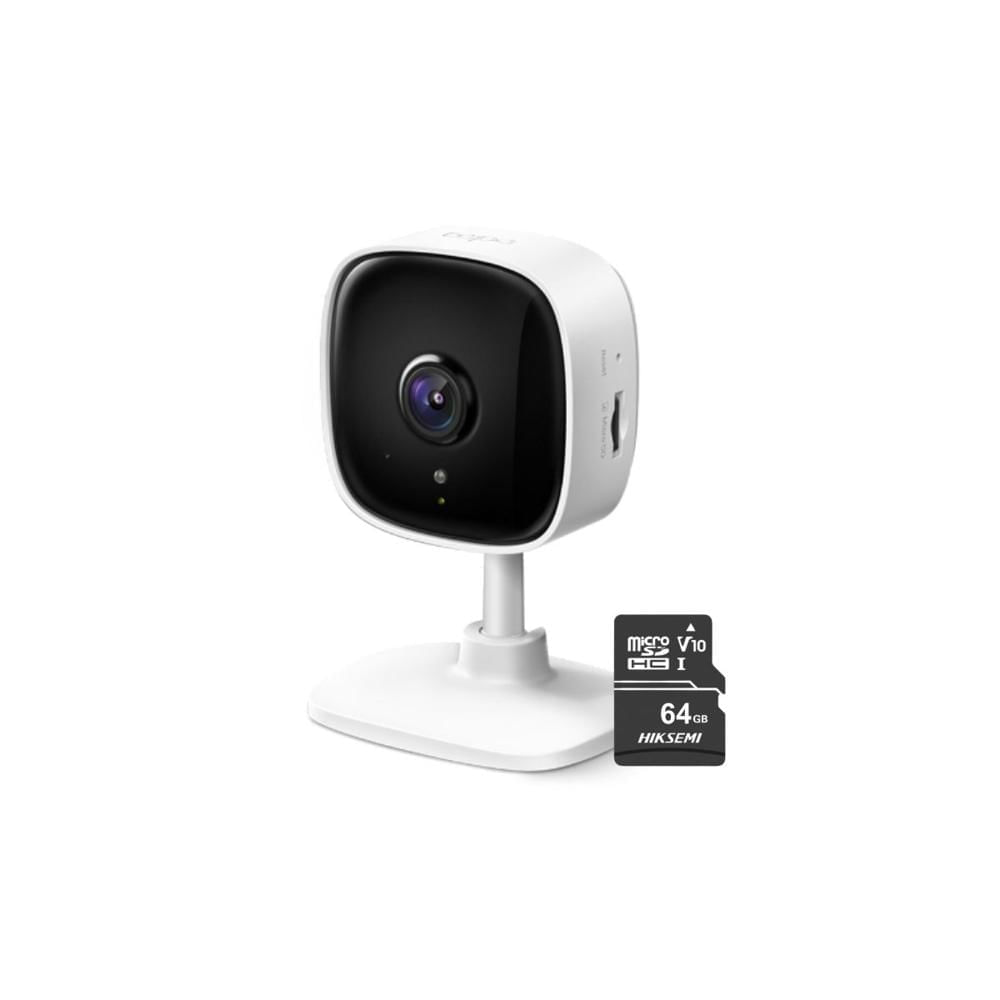 Cámara de Seguridad Wifi Full HD Tapo C100 + Micro SD 64GB - Tplink