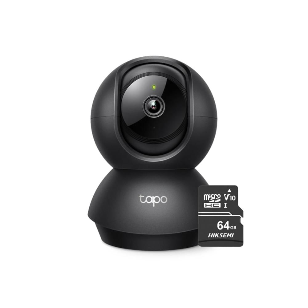 Cámara de Seguridad Wifi para interiores  Tapo C211 2K + Micro SD 64GB - Tplink