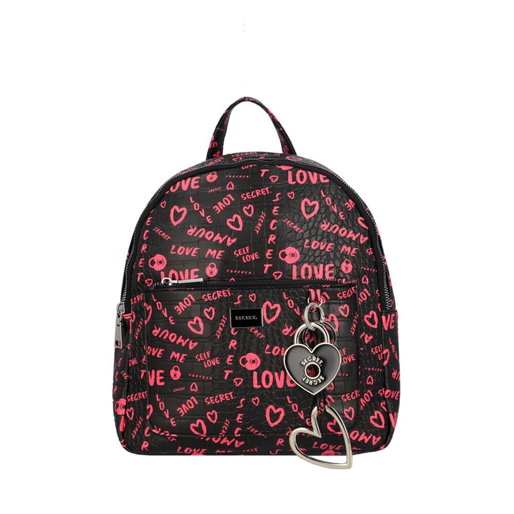 Mochila Secret Love Mediana Multicolor
