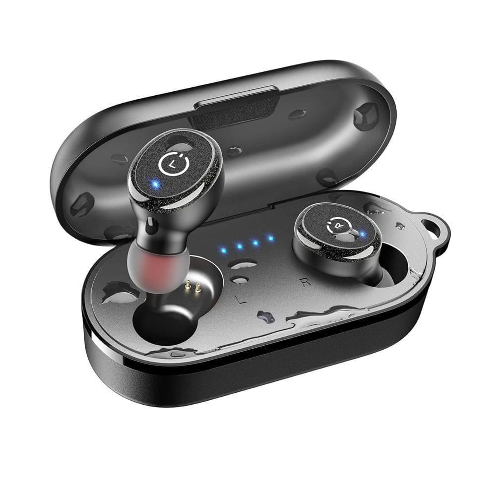 Auriculares TOZO T10 inalámbricos Bluetooth 5.0 1 Negro