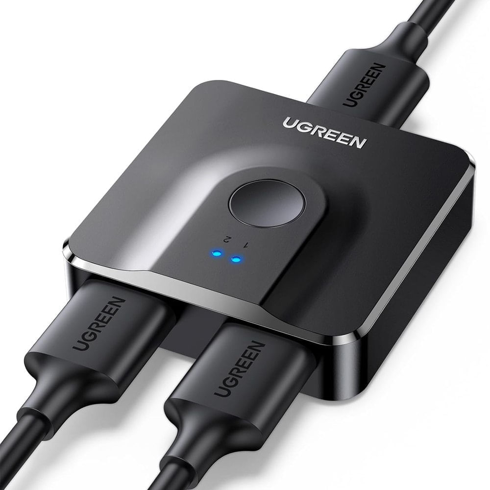 Interruptor HDMI Bidireccional 2 en 1 UGREEN Splitter y Switch 4k 60HZ