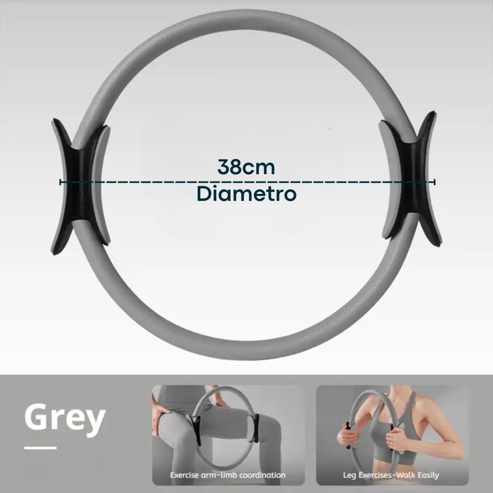 Aro Pilates, Círculo Ejercicio Doble Mango, Círculo Mágico Fitness, Aro Pilates Fitness, Aro Resistencia Pilates, Aro Pilates Círculo Mágico, Fisioterapia Y Tonificación Muslos, Abdominales Y Piernas